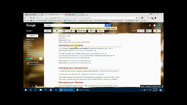 How to quick install Wordpress on Hostgator hosting servers