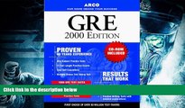 Audiobook  Arco Everything You Need to Score High on the Gre: 2000 Edition (Master the Gre) Thomas