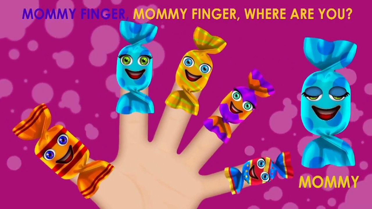 Toffee Finger Family Nursery Rhymes Lyrics