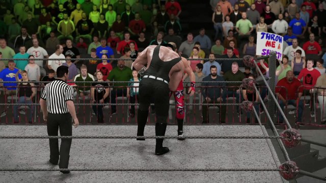 WWE 2K17 HBK shawn michaels v bane
