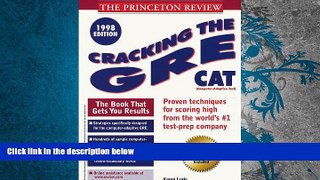 Read Book Cracking the GRE CAT, 1998 Edition (Annual) Karen Lurie  For Ipad