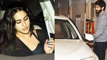 Sara Ali Khan & Harshvardhan Kapoor SPOTTED Outside Kareena Kapoor & Saif Ali Khan Residence