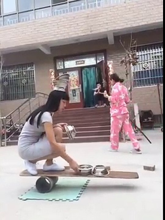 Incredible act of balance