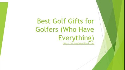 Best Golf Gifts