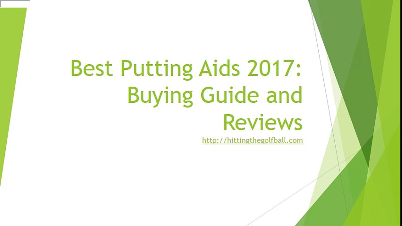 Best Putting Aids