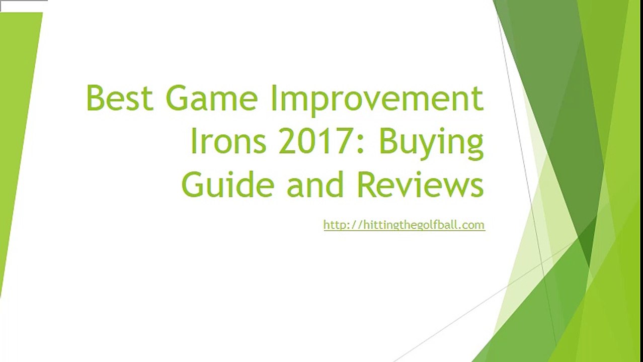 Best Game Improvement Irons