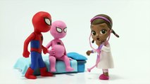 DISNEY FROZEN VS SPIDERMAN (TRY NOT TO LAUGH CHALLENGE) FOR KIDS (NO SWEARING) Play Doh Videos