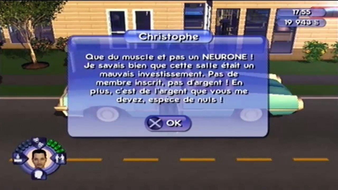let's play - les sims permis de sortir : épisode 6 , la salle max lafonte