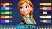 Disneys ELSA Frozen Makeup! | Frozen Lipsticks Colors to Learn | Learn Colors for Baby