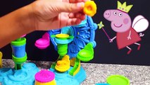 Играть doh Кекс сюрприз игрушки свинка Пеппа учит детей, чтобы узнать цвета и цифры ж/ лепка из глины