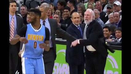 Emmanuel Mudiay se moque de l'expulsion de Gregg Popovich