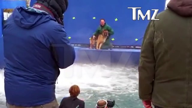 A DOG'S PURPOSE' TERRIFIED GERMAN SHEPHERD FORCED INTO TURBULENT WATER TMZ