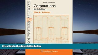 Best PDF  Corporations: Examples   Explanations Alan R. Palmiter  For Kindle