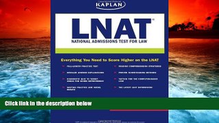 Read Book Kaplan LNAT: National Admissions Test for Law Kaplan  For Free