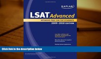 PDF [Download]  Kaplan LSAT Advanced, 2009-2010 Edition (Kaplan LSAT 180) Kaplan  For Online
