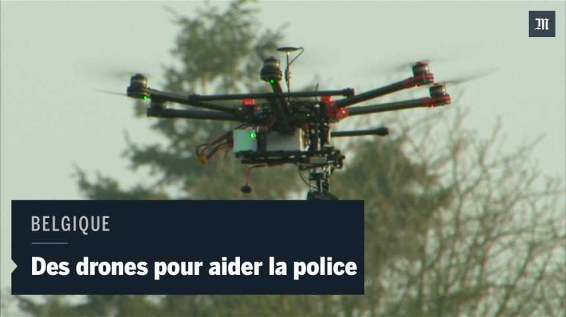 Belgique : des drones pour aider la police sur la route - Vidéo Dailymotion