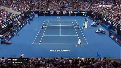 Avustralya Açık: Dominic Thiem - Jordan Thompson (Özet)