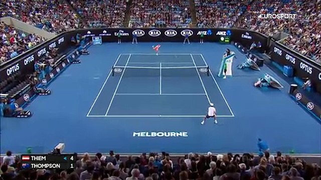 Avustralya Açık: Dominic Thiem - Jordan Thompson (Özet)