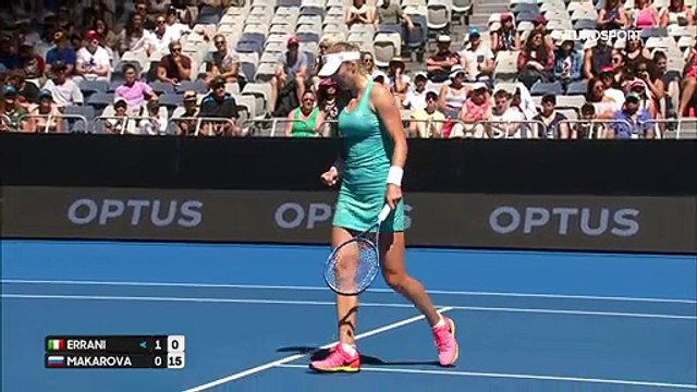 Avustralya Açık 2017: Ekaterina Makarova - Sara Errani (Özet)