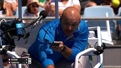 Avustralya Açık 2017: Oceane Dodin - Caroline Garcia (Özet)