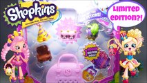 Shopkins Season 4 - 5 Pack Unboxing Limited Edition Hunt with Mintee, Comfy Chair and more