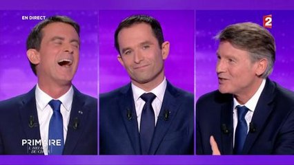 Débat de la primaire : Vincent Peillon mouche Manuel Valls qui lui demande de le "remercier" ! (Vidéo)
