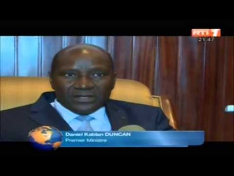 RTI - Le chef du gouvernement regagne Abidjan après une visite de travail á Davos suisse