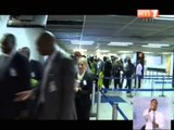 RTI - L`ambassadeur des Etats Unis visite les installations de l’aéroport FHB d’Abidjan