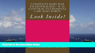 Read Book Complete Baby Bar Exam Package - 1L 2L Contracts Criminal law and Torts: Look Inside!