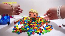 Candy Surprise Eggs Learn make Rainbow Flower House Fish toys Giant Elsa - Überraschung