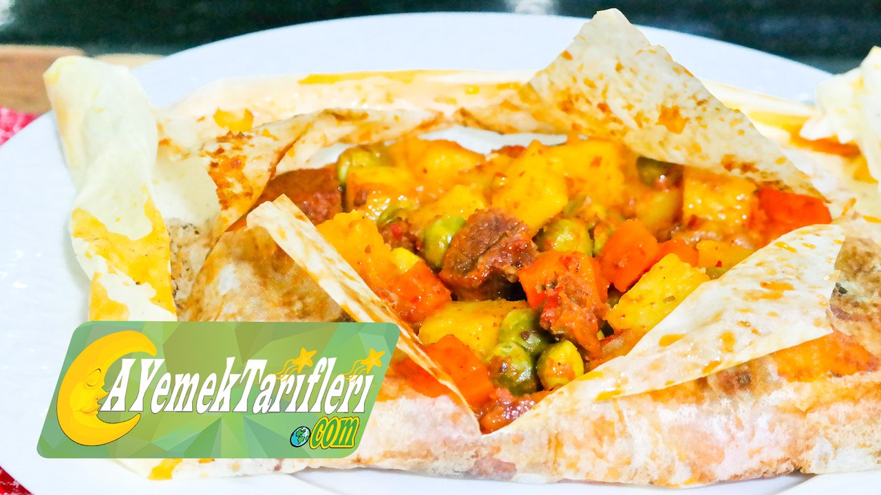 Sebzeli Kağıt Kebabı Nasıl Yapılır? | Fırında Sebzeli Kağıt Kebabı Tarifi | Kebap Tarifleri