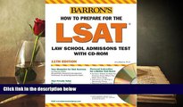 Read Book How to Prepare for the LSAT with CD-ROM (Barron s LSAT (W/CD)) Jerry Bobrow Ph.D.  For