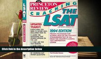 Read Book PR LSAT MAC 1994 (Cracking the Lsat Premium Edition With Practice Tests) Adam Robinson