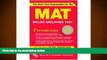 Read Book MAT -- The Best Test Preparation for the Miller Analogies Test (Miller Analogies Test