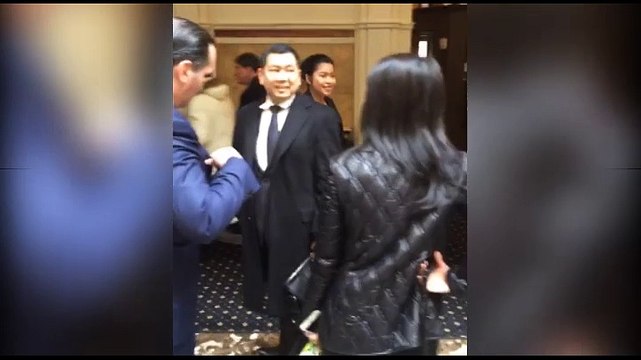 Hary Tanoe dan Liliana Tanoesoedibjo Menghadiri Pesta Inagurasi Donald Trump