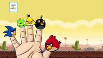 Злые Птицы Finger Семья | Злые Птички Палец Семья Мультфильм Анимация Потешки Для Детей