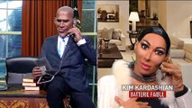 Les Guignols: La marionnette de Kim Kardashian fait ses adieux à Barack Obama, et la starlette n'est pas épargnée