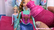 Disney Frozen Royal Color Changers Anna Elsa Dolls! Color Changers