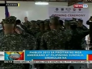 BP: Phiblex 2015 sa pagitan ng mga Amerikano at Pilipinong sundalo, sinimulan na