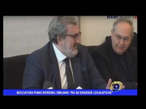 Bari | Bocciatura piano di riordino, Emiliano: No ad esigenze localistiche