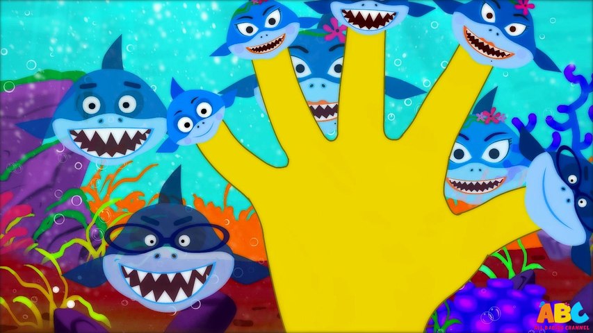 Shark Finger Family