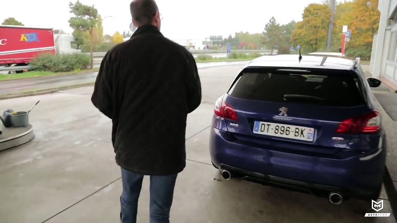 Autoroutes allemandes: Ils testent la vitesse libre en 308 GTI
