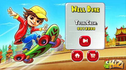 Crazy Skater Levels 6 - 10 WALKTHROUGH