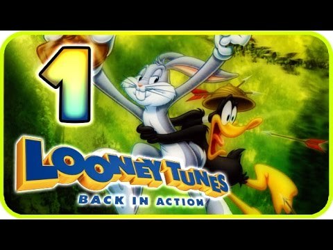 Looney Tunes: Back in Action Walkthrough Part 1 (PS2, Gamecube) Level 1: Warner Bros Studios (Pt. 1)