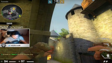 CS:GO - Scream headshot practice 2017