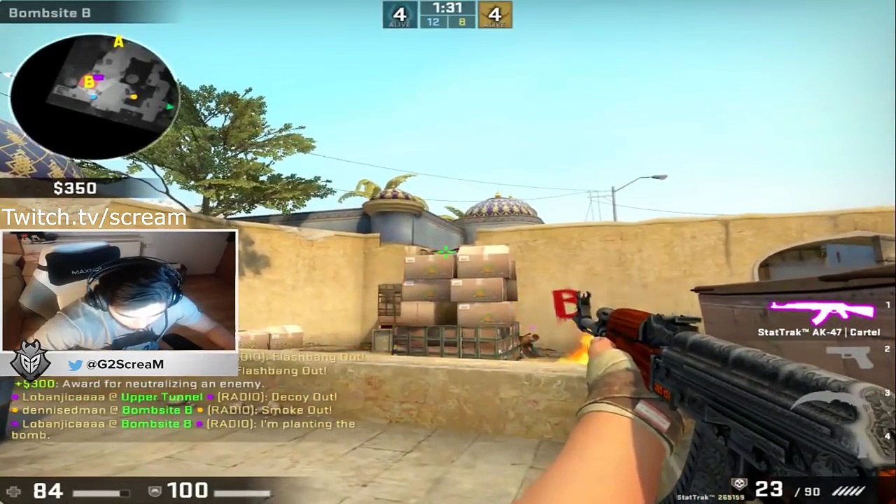 CS:GO - Scream insane ACE