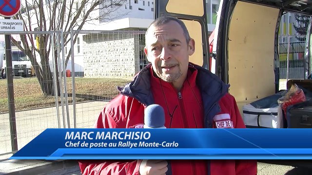 Rallye Monte-Carlo : Assistances et réparations au parc fermé de Gap