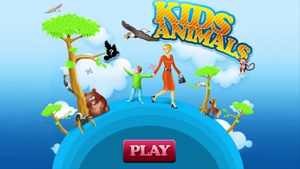Kids learn Wild Animals - Teaching Children Animal Names and Sounds - Part 1: Forest