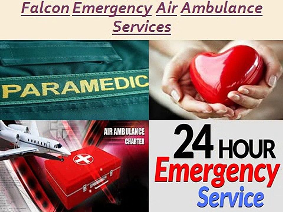 ICU Ambulance by Falcon Emergency Air Ambulance Services in Siliguri and Dibrugarh