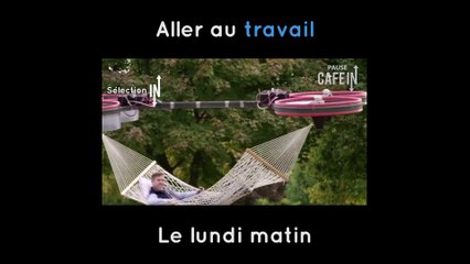 Imaginez pouvoir voler n'importe où dans un hamac